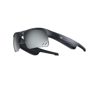Liszt Sports Audio Sunglasses,Smart Bluetooth Glasses for Cycling,Running,and Hiking.Black Frame & Polarized Mirror silver Liszt Sports Audio Sunglasses,Smart Bluetooth Glasses for Cycling,Running,and Hiking.Black Frame & Polarized Mirror silver