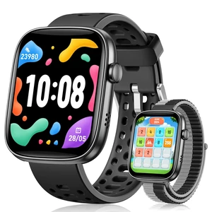 Smart Watch for Kids No Phone Need, Fitness Tracker Watch Puzzle Game 2Band Pedometer, Heart Rate, Sleep Monitor, 100+sprots modes IP68 Waterproof,Alarm Clock Gift for Boys Girls 5-16 Smart Watch for Kids No Phone Need, Fitness Tracker Watch Puzzle Game 2Band Pedometer, Heart Rate, Sleep Monitor, 100+sprots modes IP68 Waterproof,Alarm Clock Gift for Boys Girls 5-16