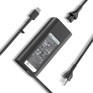 65W Laptop Charger Fit for Dell Chromebook 13 Latitude 3400 7430 XPS 13 Pro Inspiron 7490 XPS 12 13 AC Chromebook 13 Adapter 65W/45W PD Fast Charging Wide Compatibility Smart Temperature Control 65W Laptop Charger Fit for Dell Chromebook 13 Latitude 3400 7430 XPS 13 Pro Inspiron 7490 XPS 12 13 AC Chromebook 13 Adapter 65W/45W PD Fast Charging Wide Compatibility Smart Temperature Control