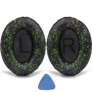 Replacement Ear Pads for Bose QC35 and QC35 II EarPads Cushions with Noise Isolation Memory Foam, Softer Protein Leather, Added Thickness Replacement Ear Pads for Bose QC35 and QC35 II EarPads Cushions with Noise Isolation Memory Foam, Softer Protein Leather, Added Thickness