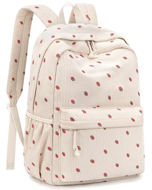 20L Laptop Backpack for Women Cute Corduroy Casual Daypack Backpack 17" Large Lightweight Vintage Backpack, Water Resistant Casual Daypack for Adult, Daily Use for Work Travel Hiking 20L Laptop Backpack for Women Cute Corduroy Casual Daypack Backpack 17" Large Lightweight Vintage Backpack, Water Resistant Casual Daypack for Adult, Daily Use for Work Travel Hiking
