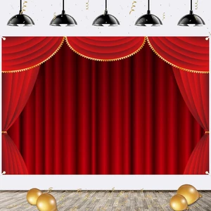 Red Curtain Theater Stage Shows Backdrop Banner Xmas Festival Celebration Party Decor VIP Magic Shows Birthday Party Adults Kids Portraits Photo Photography Prop Booth Background 70.9x47.2in Red Curtain Theater Stage Shows Backdrop Banner Xmas Festival Celebration Party Decor VIP Magic Shows Birthday Party Adults Kids Portraits Photo Photography Prop Booth Background 70.9x47.2in