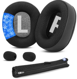 Cooling Gel Replacement Ear Pads Compatible with Turtle Beach Ear Force Stealth 700, 450, 420X, 600, 500P, PX3,PX5,X12,Ear Force XO Seven Gaming Headphones Headband Cushions Repair Parts Cooling Gel Replacement Ear Pads Compatible with Turtle Beach Ear Force Stealth 700, 450, 420X, 600, 500P, PX3,PX5,X12,Ear Force XO Seven Gaming Headphones Headband Cushions Repair Parts