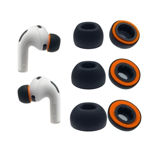 Replacement Foam Ear Tips for AirPods Pro 3 Silicone Shield, S/M/L Compatible with AirPods Pro3 3rd Generation 2025, Fit in The Charging Case, 3 Pairs, Black Replacement Foam Ear Tips for AirPods Pro 3 Silicone Shield, S/M/L Compatible with AirPods Pro3 3rd Generation 2025, Fit in The Charging Case, 3 Pairs, Black
