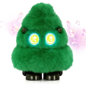 Christmas Tree Plush Bluetooth Speaker With LED,15W Speaker with Deep Bass Up to 10H Playtime/TWS Pairing, Gift for Valentine's Day, Teacher's Day, Christmas, Birthday Christmas Tree Plush Bluetooth Speaker With LED,15W Speaker with Deep Bass Up to 10H Playtime/TWS Pairing, Gift for Valentine's Day, Teacher's Day, Christmas, Birthday