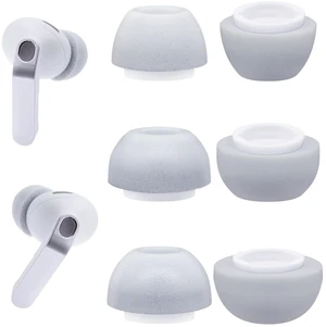 Memory Foam Eartips for Samsung Galaxy Buds4 Pro (2026)/ Buds3 Pro Not for Buds3 FE, Replacement Ear Tips 3 Pairs (S/M/L) (Gray) Memory Foam Eartips for Samsung Galaxy Buds4 Pro (2026)/ Buds3 Pro Not for Buds3 FE, Replacement Ear Tips 3 Pairs (S/M/L) (Gray)