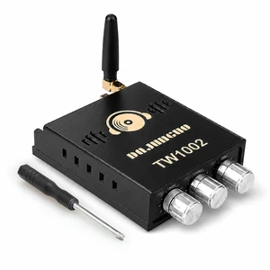 TW1002 Bluetooth Power Amplifier Board, 100W+100W 2.0 Channel Stereo AMP Board with TPA3116 Chip, TWS Pairing, Bass Treble Volume Control, Bluetooth/AUX/USB Input TW1002 Bluetooth Power Amplifier Board, 100W+100W 2.0 Channel Stereo AMP Board with TPA3116 Chip, TWS Pairing, Bass Treble Volume Control, Bluetooth/AUX/USB Input