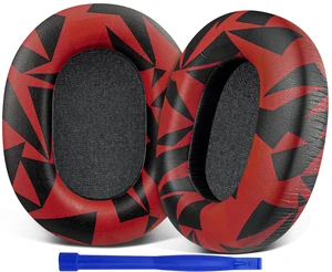 Earpads for Sony WH-1000XM5 - Red Storm for WH1000XM5 (XM5) Headphones Earpads for Sony WH-1000XM5 - Red Storm for WH1000XM5 (XM5) Headphones