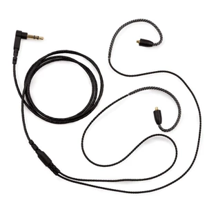 Headphone Extension Cable MMCX Audio Cord 3.5mm Plug comptatible with Shure SE215 SE315 SE846 Black Headphone Extension Cable MMCX Audio Cord 3.5mm Plug comptatible with Shure SE215 SE315 SE846 Black
