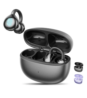 Clip on Earbuds,Open Ear Earbuds Wireless Bluetooth 5.4, Lightweight Open Ear Headphones with Mic 59H Battery,Waterproof, for Sports, Running, Small Ears & Glasses Wearers,Workouts Clip on Earbuds,Open Ear Earbuds Wireless Bluetooth 5.4, Lightweight Open Ear Headphones with Mic 59H Battery,Waterproof, for Sports, Running, Small Ears & Glasses Wearers,Workouts