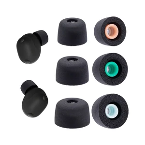 Replacement Foam Ear Tips for Sony WF-1000XM6 Earbuds, Black Memory Foam Tips with Dust Mesh, Skin-friendly, Comfort Fit, 3 Pairs (S/M/L) Replacement Foam Ear Tips for Sony WF-1000XM6 Earbuds, Black Memory Foam Tips with Dust Mesh, Skin-friendly, Comfort Fit, 3 Pairs (S/M/L)