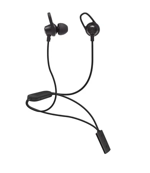 Bandido Wireless Bluetooth Earbuds with Microphone and Track Control Wireless Headset with Metal Housing, Loop and Fin Attachments and Enhanced Bass Black Bandido Wireless Bluetooth Earbuds with Microphone and Track Control Wireless Headset with Metal Housing, Loop and Fin Attachments and Enhanced Bass Black