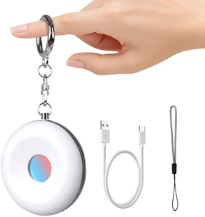 Smart Infrared Detection for Various Cameras, Intrusion Prevention Guard Multi-Functional Personal Safety Alarm, Loud 110 dB Safety Keychain for Women, Seniors, College Girls Smart Infrared Detection for Various Cameras, Intrusion Prevention Guard Multi-Functional Personal Safety Alarm, Loud 110 dB Safety Keychain for Women, Seniors, College Girls