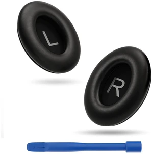 Replacement Ear Pads for Bose QC45, Pads for Bose QuietComfort 45 /QuietComfort SE/Quiet Comfort Wireless Over-Ear Headphones, Black Replacement Ear Pads for Bose QC45, Pads for Bose QuietComfort 45 /QuietComfort SE/Quiet Comfort Wireless Over-Ear Headphones, Black