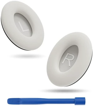 Replacement Ear Pads for Bose QC45, EarPads for Bose QuietComfort 45 /QuietComfort SE/Quiet Comfort Wireless Over-Ear Headphones, White Smoke Replacement Ear Pads for Bose QC45, EarPads for Bose QuietComfort 45 /QuietComfort SE/Quiet Comfort Wireless Over-Ear Headphones, White Smoke