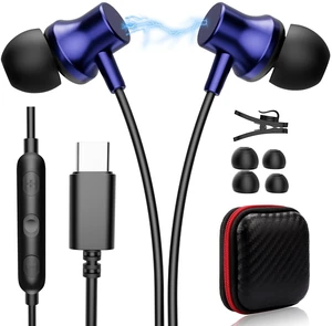 USB C Headphone with Mic Magnetic Wired Earbuds for Samsung/iPhone USB Type C Earphones with Mic Noise Isolation HiFi Stereo Headset for iPhone Duo 17 18 Pro Max/Galaxy S26 S25 Ultra S24 Plus USB C Headphone with Mic Magnetic Wired Earbuds for Samsung/iPhone USB Type C Earphones with Mic Noise Isolation HiFi Stereo Headset for iPhone Duo 17 18 Pro Max/Galaxy S26 S25 Ultra S24 Plus