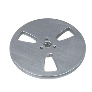 1/4 7 Inch Empty Tape Reel Aluminum Alloy Universal Open Reel Sound Tape Empty Reel for Reel to Reel for TEAC/ReVox Studer (Sliver) 1/4 7 Inch Empty Tape Reel Aluminum Alloy Universal Open Reel Sound Tape Empty Reel for Reel to Reel for TEAC/ReVox Studer (Sliver)