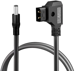 D-tap to DC Power Cable for Canon C70, Atomos Shogun, SmallHD Indie 7 Monitor, Blackmagic Video Assist, 12V 5.5mm×2.1mm DC Cable 60cm 23.6in D-tap to DC Power Cable for Canon C70, Atomos Shogun, SmallHD Indie 7 Monitor, Blackmagic Video Assist, 12V 5.5mm×2.1mm DC Cable 60cm 23.6in