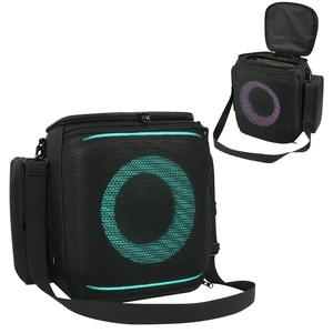 Carrying Case Speaker Bag Compatible with JBL PartyBox Encore 2 Party Speaker, Protective Case Mesh Storage Bag with Shoulder Strap and Two Sides Accessories Pockets Carrying Case Speaker Bag Compatible with JBL PartyBox Encore 2 Party Speaker, Protective Case Mesh Storage Bag with Shoulder Strap and Two Sides Accessories Pockets