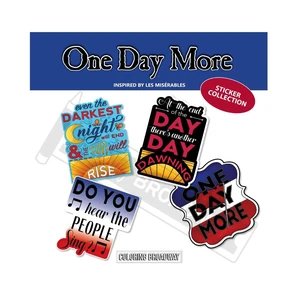 Les Miserables Inspired Stickers (Set of 4) One Day More Collection, Broadway Musical Merchandise, Die-Cut & Bubble Free Vinyl, Ideal Gift for Theatre Lovers Les Miserables Inspired Stickers (Set of 4) One Day More Collection, Broadway Musical Merchandise, Die-Cut & Bubble Free Vinyl, Ideal Gift for Theatre Lovers