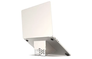 Invisible Laptop Stand, Stick-On 6-Level Riser for Mobile Work Ultra-thin Stainless Steel Ergonomic Ventilated Cooling Foldable Fits 11-18 Laptops, Tablets for Mobile Work & Travel Invisible Laptop Stand, Stick-On 6-Level Riser for Mobile Work Ultra-thin Stainless Steel Ergonomic Ventilated Cooling Foldable Fits 11-18 Laptops, Tablets for Mobile Work & Travel