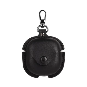 for Samsung Galaxy Buds 4 / Buds 4 Pro Leather Case with Keychain Lock, Stylish Retro PU Leather Wireless Charging Earbuds Protective Cover for Galaxy Buds4 / Buds 4Pro for Women Men (Black) for Samsung Galaxy Buds 4 / Buds 4 Pro Leather Case with Keychain Lock, Stylish Retro PU Leather Wireless Charging Earbuds Protective Cover for Galaxy Buds4 / Buds 4Pro for Women Men (Black)