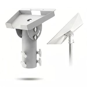 Pipe Adapter Pole Mount for Starlink Standard 4/4X/Gen3, Adjustable Pole Mount Adapter Kit for Starlink Standard 4/4X Dish, with Multiple Adjustment Capabilitie Pipe Adapter Pole Mount for Starlink Standard 4/4X/Gen3, Adjustable Pole Mount Adapter Kit for Starlink Standard 4/4X Dish, with Multiple Adjustment Capabilitie