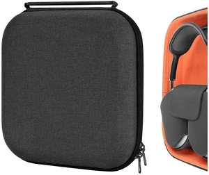 Shield Headphones Case Compatible with Apple AirPods Max 2, AirPods Max Headphones, Replacement Hard Shell Travel Carrying Bag with Cable Storage (Dark Gray) Shield Headphones Case Compatible with Apple AirPods Max 2, AirPods Max Headphones, Replacement Hard Shell Travel Carrying Bag with Cable Storage (Dark Gray)