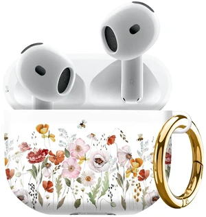 Compatiable with AirPod 4 Protective Case 2024, Soft Protective Case with Keychain for Women,Cute Shockproof Charging Case Cover for AirPod 4(Bohemian Wildflowers) Compatiable with AirPod 4 Protective Case 2024, Soft Protective Case with Keychain for Women,Cute Shockproof Charging Case Cover for AirPod 4(Bohemian Wildflowers)