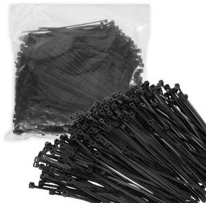 6000 PCS 4 Inch Zip Ties Black, 18lbs Tensile Strength, Small Cable Ties for Indoor & Outdoor Use, Nylon Wire Tie Bulk 6000 PCS 4 Inch Zip Ties Black, 18lbs Tensile Strength, Small Cable Ties for Indoor & Outdoor Use, Nylon Wire Tie Bulk