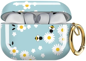 for AirPods Pro 3 Case 2025 Cute Patterns Soft TPU Cover-Cute bee Compatible with AirPod Pro 3rd Generation Shell with Rose Gold Keychain for Women Men- Shockproof Scratch & Dust Resistant for AirPods Pro 3 Case 2025 Cute Patterns Soft TPU Cover-Cute bee Compatible with AirPod Pro 3rd Generation Shell with Rose Gold Keychain for Women Men- Shockproof Scratch & Dust Resistant
