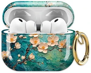 for AirPods Pro 3 Case 2025 Cute Patterns Soft TPU Cover-Beige Floral Compatible with AirPod Pro 3rd Generation Shell with Rose Gold Keychain for Women Men- Shockproof Scratch & Dust Resistant for AirPods Pro 3 Case 2025 Cute Patterns Soft TPU Cover-Beige Floral Compatible with AirPod Pro 3rd Generation Shell with Rose Gold Keychain for Women Men- Shockproof Scratch & Dust Resistant
