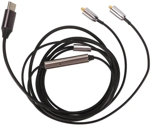 Earphone Replacement Cable, USB C to MMCX Replacement Headphone Cable, Oxygen Copper Core Detachable Earphone Cables for SE215 315 535 846 Earphone Replacement Cable, USB C to MMCX Replacement Headphone Cable, Oxygen Copper Core Detachable Earphone Cables for SE215 315 535 846