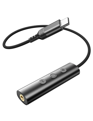 USB C to 3.5mm Headphone Aux Jack Adapter Cable with in-Line Control Type C to 3.5mm Audio Converter AUX Dongle Braided Cable Type C Earbuds Adapter for iPhone 18 Pro Max 17 16 15 Plus,Black USB C to 3.5mm Headphone Aux Jack Adapter Cable with in-Line Control Type C to 3.5mm Audio Converter AUX Dongle Braided Cable Type C Earbuds Adapter for iPhone 18 Pro Max 17 16 15 Plus,Black