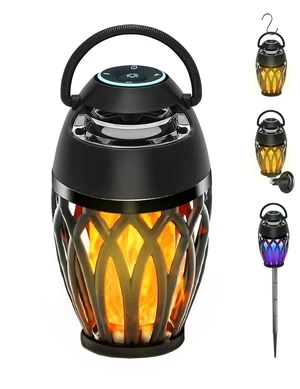 Upgraded Outdoor Bluetooth Speakers, Portable Speaker Waterproof IPX6 with LED RGB Flame Lights, Gadget for Dad, Hd Stereo Sound, BT 5.3 Portable Wireless Speaker for Patio Deals Party Upgraded Outdoor Bluetooth Speakers, Portable Speaker Waterproof IPX6 with LED RGB Flame Lights, Gadget for Dad, Hd Stereo Sound, BT 5.3 Portable Wireless Speaker for Patio Deals Party