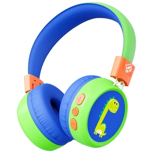 Kids Bluetooth Headphones with mic, 74/85dB Limited, 60H Playtime Fast charging, Bluetooth 5.4, foldable over-ear, AUX for iPad, tablet, airplane, Wireless headphones for kids, Flare Series Kids Bluetooth Headphones with mic, 74/85dB Limited, 60H Playtime Fast charging, Bluetooth 5.4, foldable over-ear, AUX for iPad, tablet, airplane, Wireless headphones for kids, Flare Series