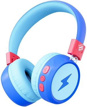 Kids Bluetooth Headphones with mic, 74/85dB Limited, 60H Playtime Fast charging, Bluetooth 5.4, foldable over-ear, AUX for iPad, tablet, airplane, Wireless headphones for kids, Flare Series Kids Bluetooth Headphones with mic, 74/85dB Limited, 60H Playtime Fast charging, Bluetooth 5.4, foldable over-ear, AUX for iPad, tablet, airplane, Wireless headphones for kids, Flare Series