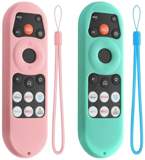 ONN Vizio Remote Cover Compatible with Xrt290 Xrt181 Xrt290 Wrt290 Xrt29x,Silicone Protective Case for Vizo Tv Remote,Anti-Slip with Lanyard (2, Pink+Mint) ONN Vizio Remote Cover Compatible with Xrt290 Xrt181 Xrt290 Wrt290 Xrt29x,Silicone Protective Case for Vizo Tv Remote,Anti-Slip with Lanyard (2, Pink+Mint)