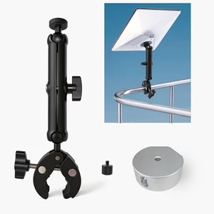 Starlink Mini Mount 2026 Upgraded Compatible with 2025 New Version and 2024 Pipe Adapter All Metal Clamp Aluminum Alloy Pole Mount for RV Ladder Car Rack Camper Boat Starlink Mini Mount 2026 Upgraded Compatible with 2025 New Version and 2024 Pipe Adapter All Metal Clamp Aluminum Alloy Pole Mount for RV Ladder Car Rack Camper Boat