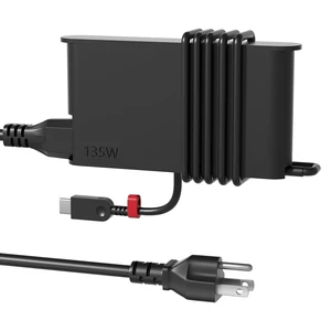 135W USB C AC Adapter Charger for Lenovo ThinkPad Z16 P16s P15s P14s E16 E15 E14 T16 Yoga/Slim Pro 9 7 6 7i 9i Book 9 ThinkBook 16 14p 14 15 14s IdeaPad Slim/Pro 9 7 5 Legion 9 Laptop 135W USB C AC Adapter Charger for Lenovo ThinkPad Z16 P16s P15s P14s E16 E15 E14 T16 Yoga/Slim Pro 9 7 6 7i 9i Book 9 ThinkBook 16 14p 14 15 14s IdeaPad Slim/Pro 9 7 5 Legion 9 Laptop
