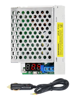 12V to 24V DC Step Up Converter, 12v to 36v 19v 15v 30v, Adjustable Voltage Regulator DC Boost Converter with Cigarette Lighter Plug 12V to 24V DC Step Up Converter, 12v to 36v 19v 15v 30v, Adjustable Voltage Regulator DC Boost Converter with Cigarette Lighter Plug