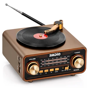 Vintage Radio AM FM SW with Bluetooth/TF Card/USB Playback for Home, Office Retro Transistor Radio with Best Reception & Loud Speaker, AC Power & Rechargeable Battery Operated, Gift for Elder Vintage Radio AM FM SW with Bluetooth/TF Card/USB Playback for Home, Office Retro Transistor Radio with Best Reception & Loud Speaker, AC Power & Rechargeable Battery Operated, Gift for Elder