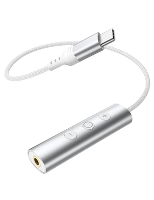 USB C to 3.5mm Headphone Aux Jack Adapter Cable with in-Line Control Type C to 3.5mm Audio Converter AUX Dongle Braided Cable Type C Earbuds Adapter for Samsung S26 S25 Ultra S24 S23, White USB C to 3.5mm Headphone Aux Jack Adapter Cable with in-Line Control Type C to 3.5mm Audio Converter AUX Dongle Braided Cable Type C Earbuds Adapter for Samsung S26 S25 Ultra S24 S23, White
