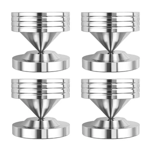 Isolation Feet 304 Stainless Steel with Adhesives 4-Pack Medium Isolation Pads, Turntable & Subwoofer Feet for Speakers, Subwoofer, Turntable, Amplifiers, Audio Isolation Feet 304 Stainless Steel with Adhesives 4-Pack Medium Isolation Pads, Turntable & Subwoofer Feet for Speakers, Subwoofer, Turntable, Amplifiers, Audio