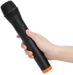 VHF Microphone, Universal Handheld Karaoke Mic Speaker, Over 110 DB Outdoor Indoor Cordless Microphone System with USB Reciver for Singing, Karaoke, Speech VHF Microphone, Universal Handheld Karaoke Mic Speaker, Over 110 DB Outdoor Indoor Cordless Microphone System with USB Reciver for Singing, Karaoke, Speech
