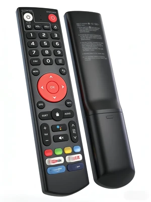 Replacement Bluetooth Voice Remote Control for vSeeBox V3 Plus, V3 Pro, V5, V5 Pro Models - Programmable Bluetooth Remote Compatible with vSeeBox TV Box Replacement Bluetooth Voice Remote Control for vSeeBox V3 Plus, V3 Pro, V5, V5 Pro Models - Programmable Bluetooth Remote Compatible with vSeeBox TV Box