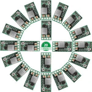 20 Pcs 5v Buck Converter 12v to 5v Mini Regulator Module Dc 4.5-24v 12v 24v to 5v 3a Voltage Reducer, Power Supply Transformer Module, Step-down Regulator Board DIY Electronics 20 Pcs 5v Buck Converter 12v to 5v Mini Regulator Module Dc 4.5-24v 12v 24v to 5v 3a Voltage Reducer, Power Supply Transformer Module, Step-down Regulator Board DIY Electronics