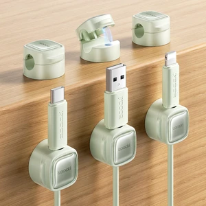 6 Pack Magnetic Cable Clips Cord Organizer & Holder, Adhesive Cable Management, Wire Holder for USB Charging Cables, Ideal for Home, Office, Car, Desk, and Nightstand-Green 6 Pack Magnetic Cable Clips Cord Organizer & Holder, Adhesive Cable Management, Wire Holder for USB Charging Cables, Ideal for Home, Office, Car, Desk, and Nightstand-Green