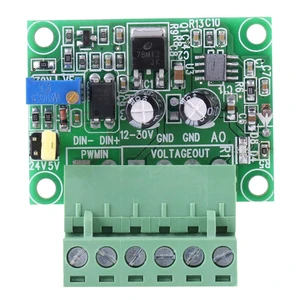 Frequency to Voltage Converter Module,PWM to Voltage Converter Module,Frequency Converter,1-3KHZ 0-10V PWM Signal to Voltage Converter Module Digital Analog Board Frequency to Voltage Converter Module,PWM to Voltage Converter Module,Frequency Converter,1-3KHZ 0-10V PWM Signal to Voltage Converter Module Digital Analog Board