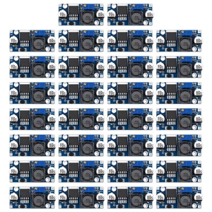 30-Pack LM2596 Buck Converter, DC-DC Step Down, Adjustable 3-40V input to 1.25-35V output, up to 92% efficiency, for DIY power supplies and electronics projects 30-Pack LM2596 Buck Converter, DC-DC Step Down, Adjustable 3-40V input to 1.25-35V output, up to 92% efficiency, for DIY power supplies and electronics projects